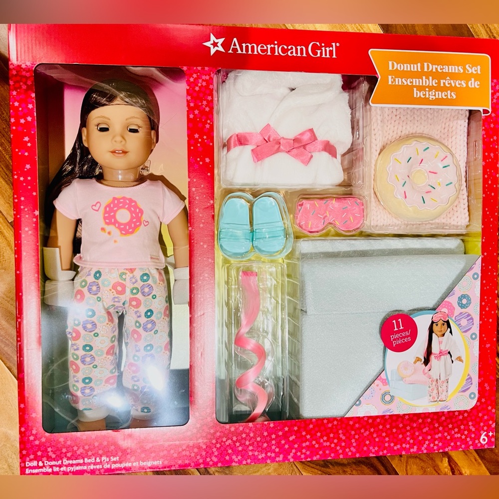 American girl doll. Brand new in the box. Dream set.